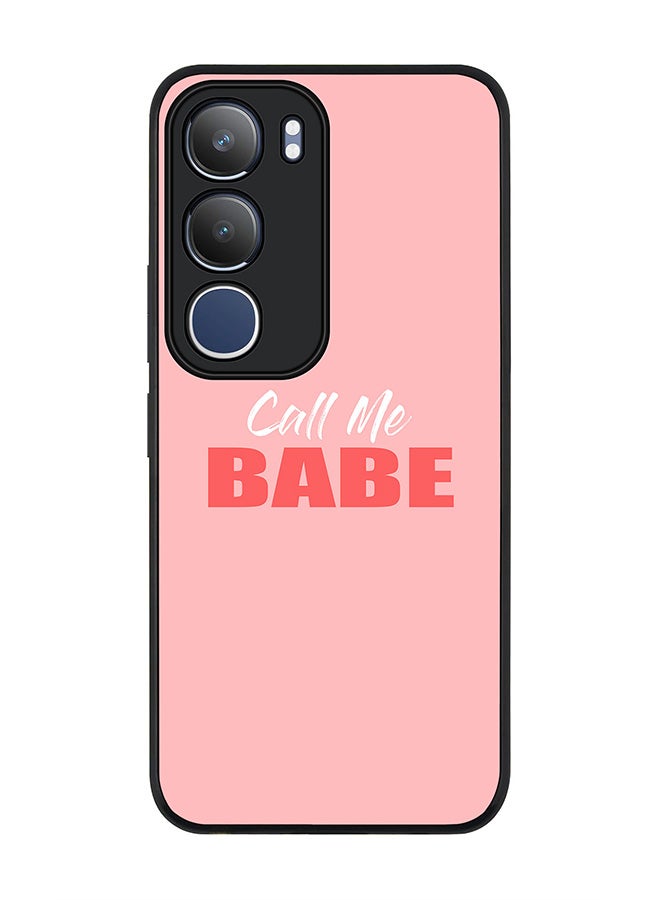 Stylizedd For vivo Y19s / Y19s Pro Case,Slim fit Camera Protection, Shockproof Thin Phone cover  - Call me babe