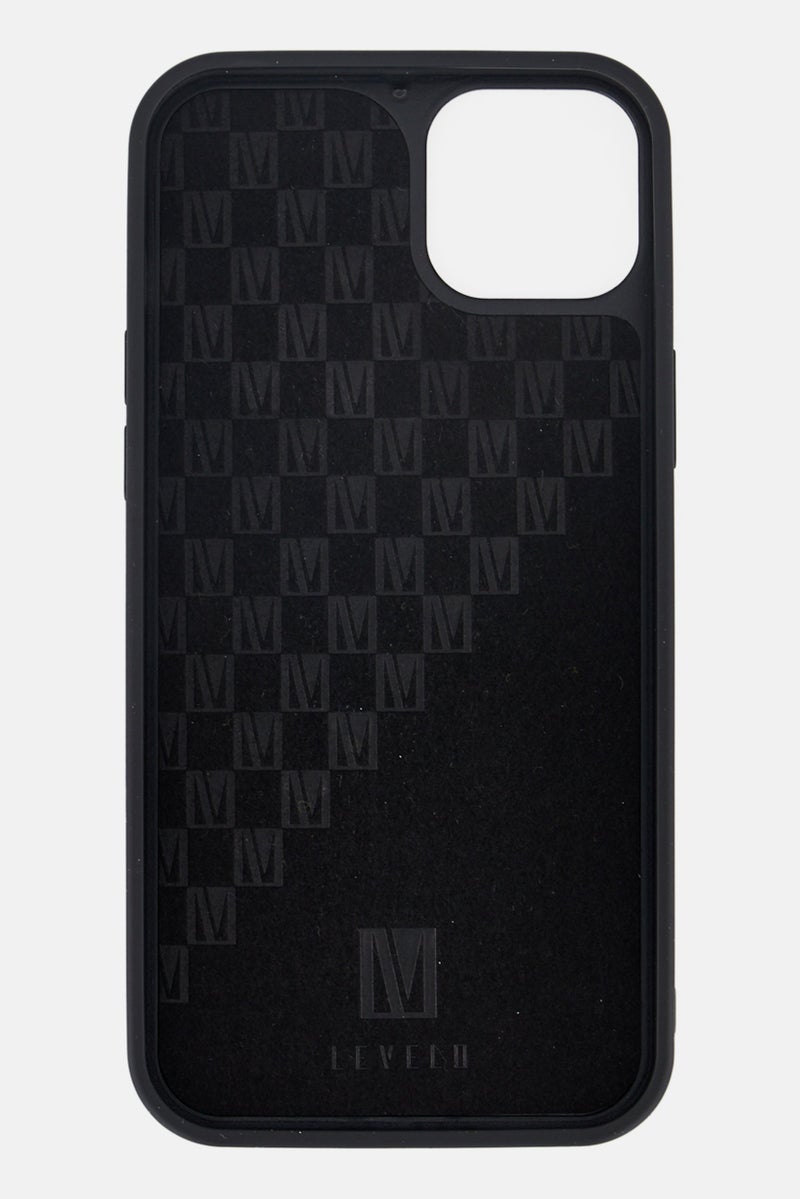 LEVELO iPhone 14 Max Morphix Leather Grip Stand Protective Case - Image 2
