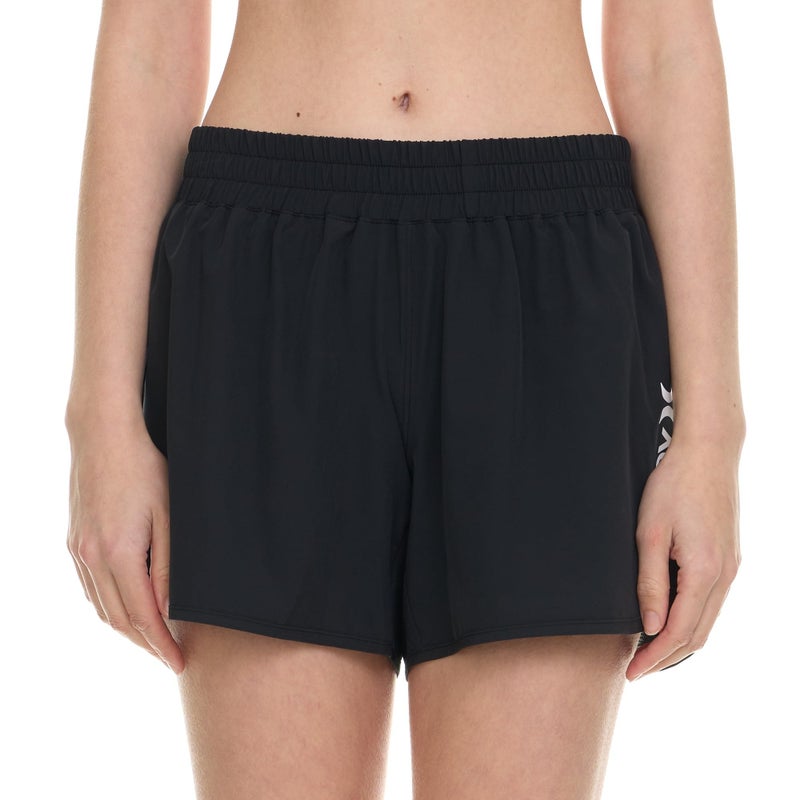 Hurley 5" Swim Board Shorts for Women, Swim Shorts Women, Swimming Bottoms with Pockets Black - Image 2