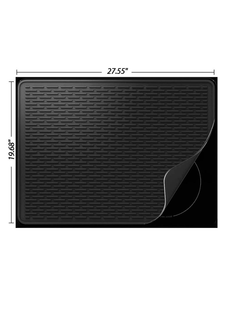 الفرن الكهربائي سيليكون موقد الغطاء العلوي ، موقد حصيرة حامي ، المتضخم سيليكون القرص تجفيف حصيرة - Image 4