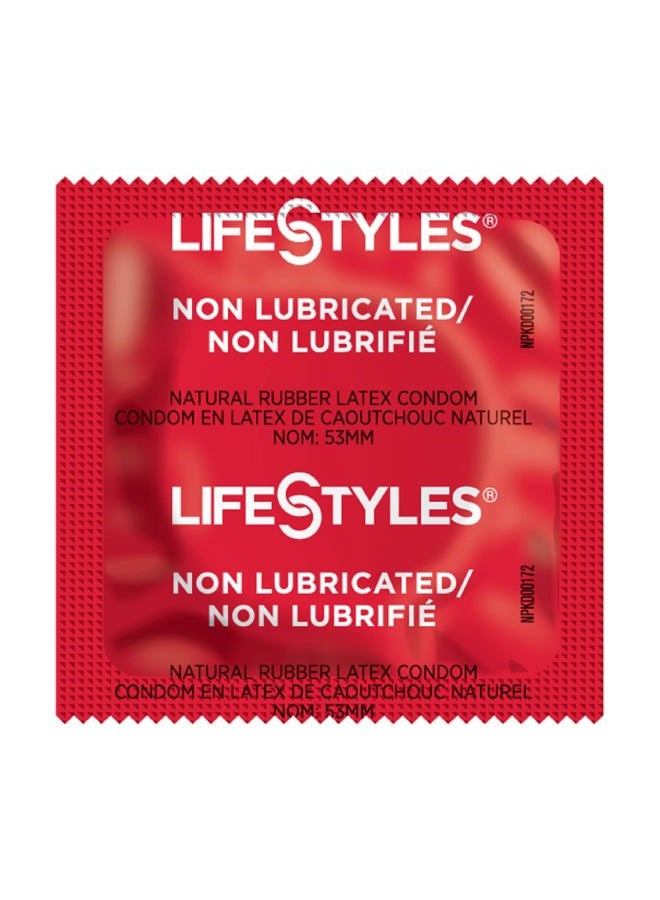 LifeStyles واقيات ذكورية غير مزيتة من لايف ستايلز - عبوة 100 - Image 1