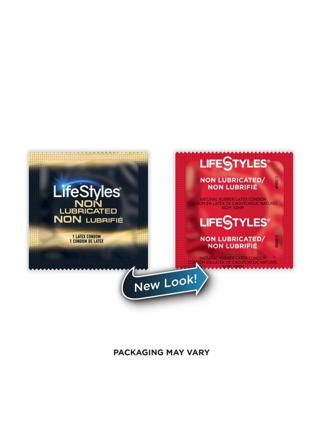 LifeStyles واقيات ذكورية غير مزيتة من لايف ستايلز - عبوة 100 - Image 2