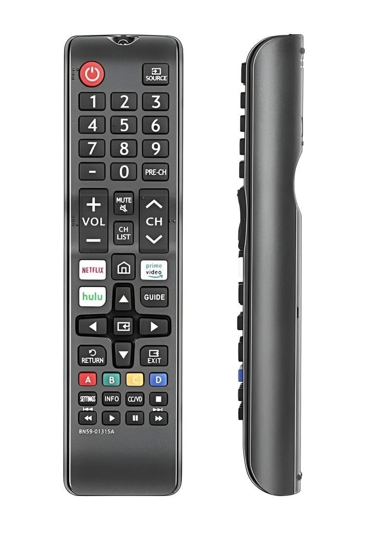 TIGER - Samsung TV Remote Control | Universal Replacement for All Samsung Smart LCD, LED, SUHD, UHD, HDTV & 3D TVs | Compatible with BN59-01199F, BN59-01315A, BN59-01315B, BN59-01315J, BN59-01315D, BN59-01315N | Easy-to-Use & Ergonomic Design - Image 1