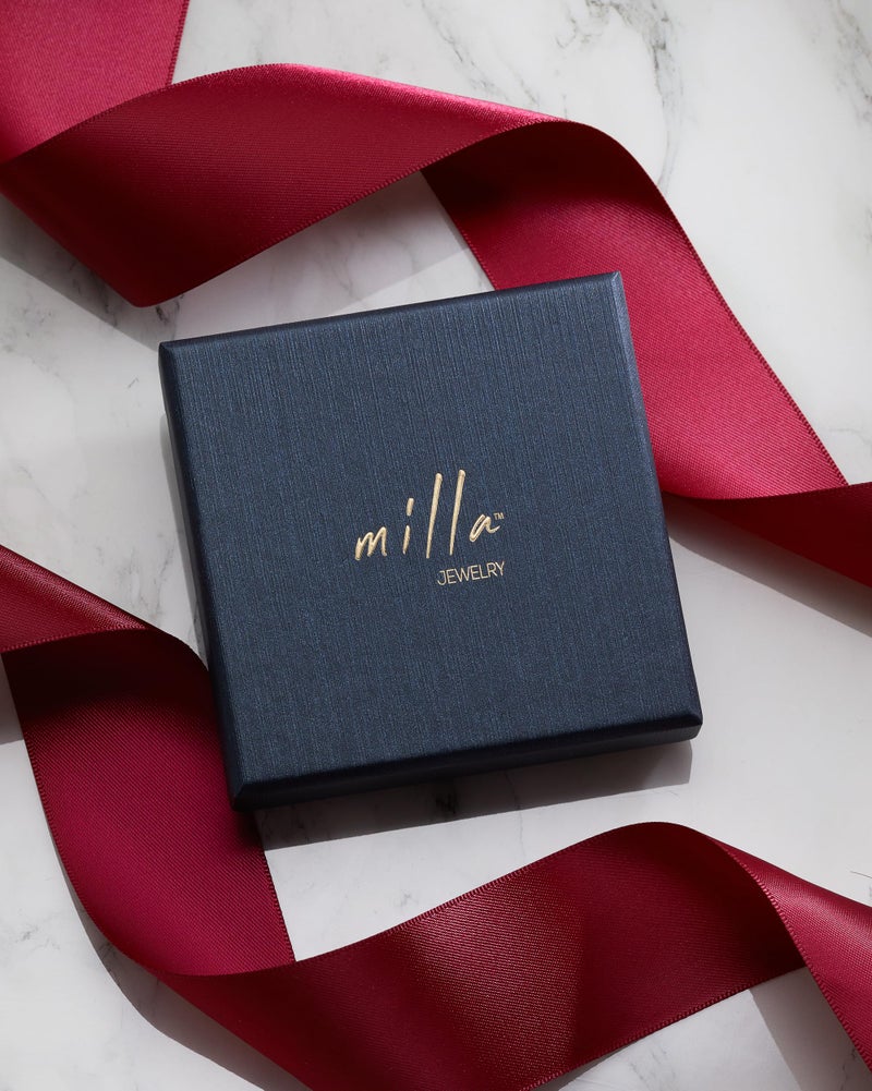 Milla Two Tone Earrings - Small Twisted 14K Gold and Sterling Silver Plated Mixed Metal Earrings, Lightweight and Hypoallergenic (Two Tone Hoop Earrings) - Image 5