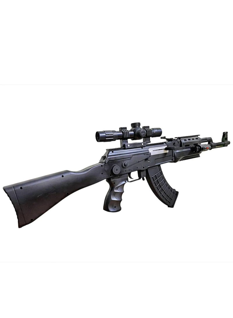 AKM Electric Gel Ball Blaster Gun – Automatic Gel Ball Shooter with High-Speed, Soft Ammo for Outdoor Team Games, Safe and Fun for Kids & Adults - Image 2