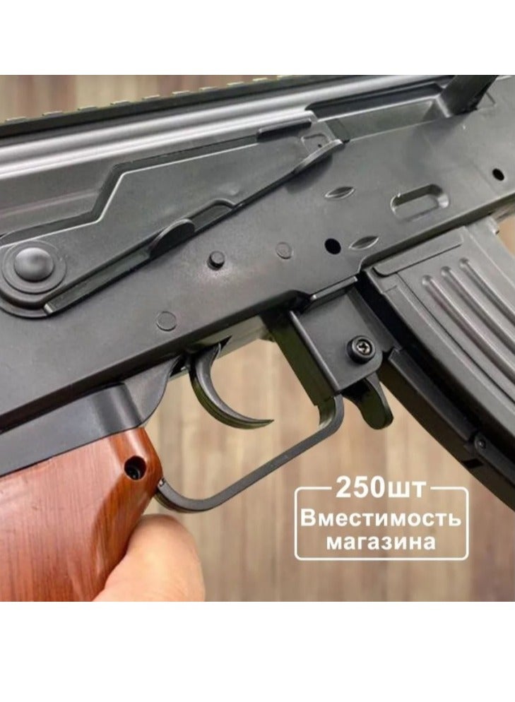 AKM Electric Gel Ball Blaster Gun – Automatic Gel Ball Shooter with High-Speed, Soft Ammo for Outdoor Team Games, Safe and Fun for Kids & Adults - Image 4