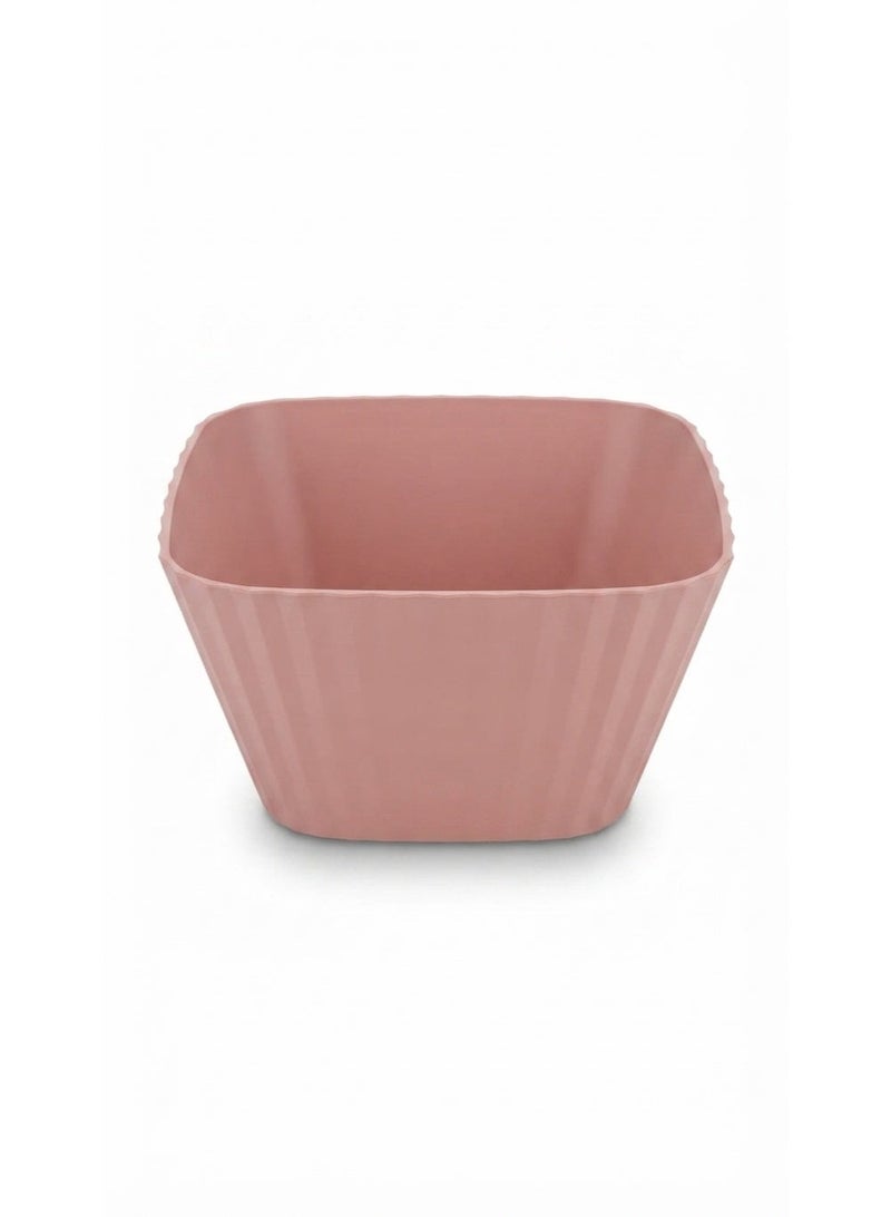 "Colise" Modern Serving and Storage Bowl - Pink Color, Versatile for Kitchen and Home - Image 2