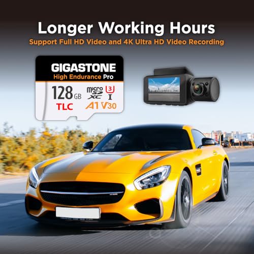 Gigastone 【5 Yrs Free Data Recovery】【Dash Cam】 GIGASTONE 128GB Micro SD Card, TLC High Endurance Pro, Speed Up to 100MB/s, Compatible with REDTIGER Rove VIOFO VANTRUE PRUVEEO ARIFAYZ, MicroSDXC UHS-I A1 V30 U3 - Image 5