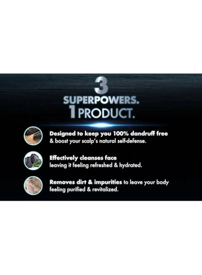 Clear Men Shampoo For Hair Body & Face 180 Ml  (May vary package) - Image 2