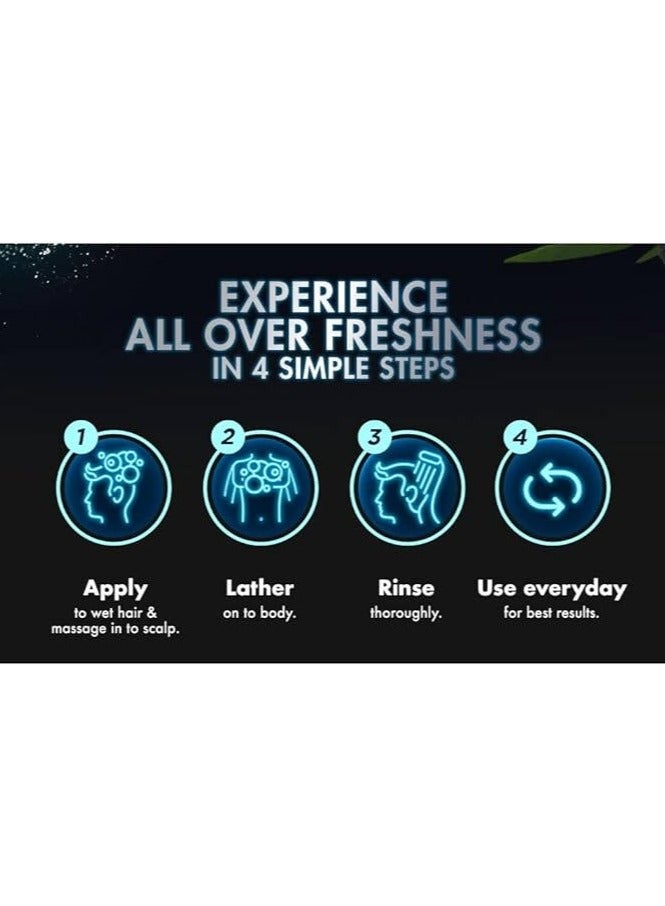 Clear Men Shampoo For Hair Body & Face 180 Ml  (May vary package) - Image 4