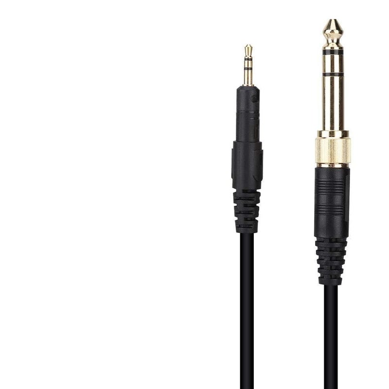 ATH M50x M40x M70x Headphone Replacement Cable High Hardness Audio Cord Black - Image 1