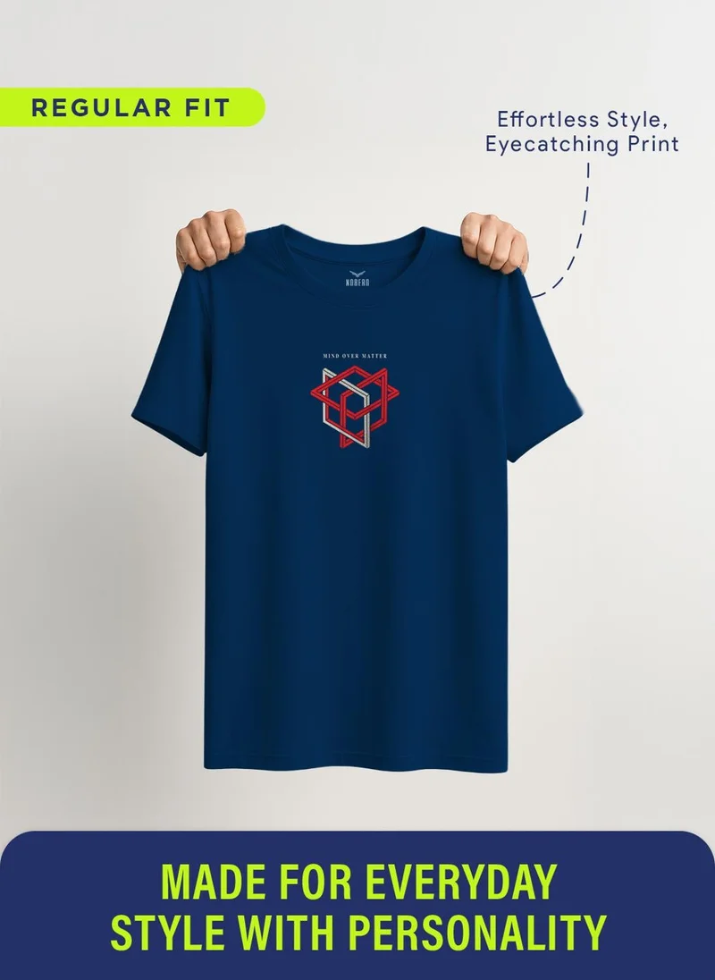 NOBERO  NOBERO Men's Premium Printed Regualr T-Shirt for Men | Best Price UAE