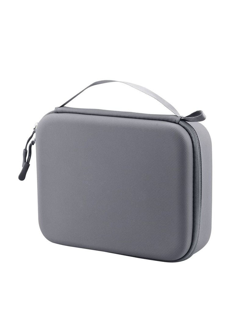 Anti-Collision Portable Handbag Carrying Case Compatible with Insta360 One X3/X2 Camera/Large Hard Shell Bag w/EVA Liner for Insta360 Handle/Selfie Stick Charger Data Cable - Image 2