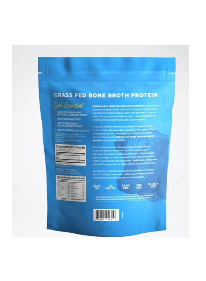 Paleovalley 100% Grass Fed Beef Bone Broth Protein Powder - Image 2