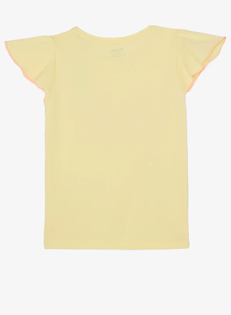 Ripples Girls Regular Fit Tee