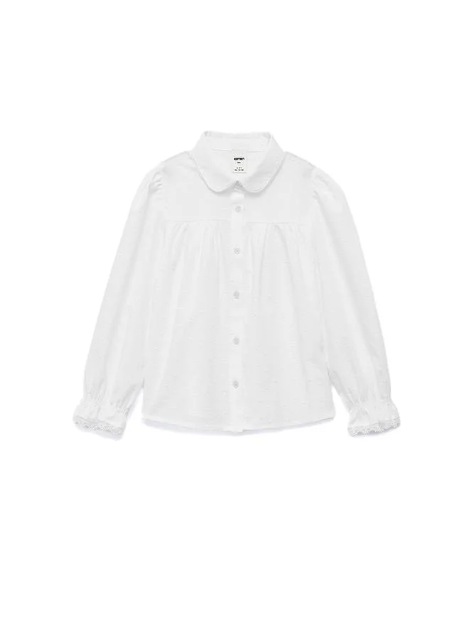 Koton  Peter Pan Neck Shirt for Women | Best Price UAE
