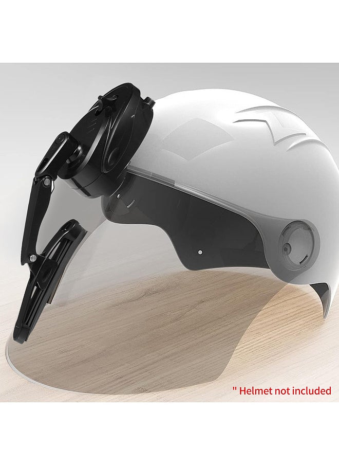 Generic - Motorcycle Helmet Wiper, 2W Waterproof USB Motorcycle Helmet Windshield Wiper Mini Electric Wiper - Image 1