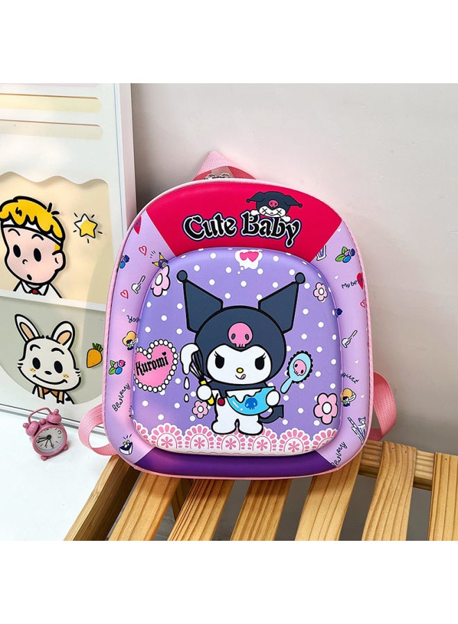 3D Hard Shell Bag 2-6 Years Old Kindergarten Schoolbag Korean Style Boys' And Girls' Lightweight Cute Cartoon Backpack-Color:Style 16 - Image 1