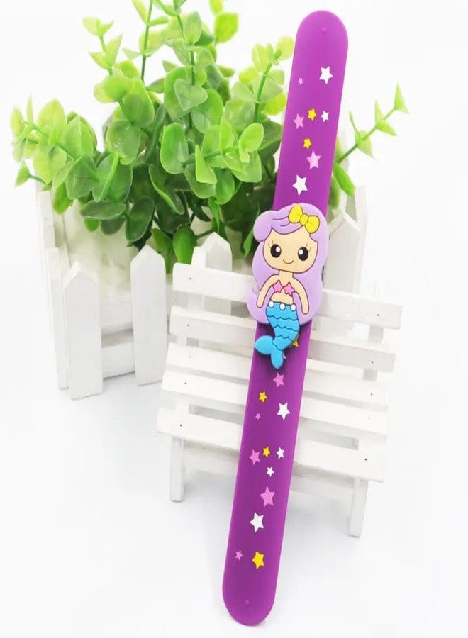 Tera13 TERA 13 Slap Band For Girls, Wrist Band For Kids Mermaid Diffenet Color Slap Band Hand Bracelet For Girls Best Birthday Return Gifts (1 pcs) - Image 5