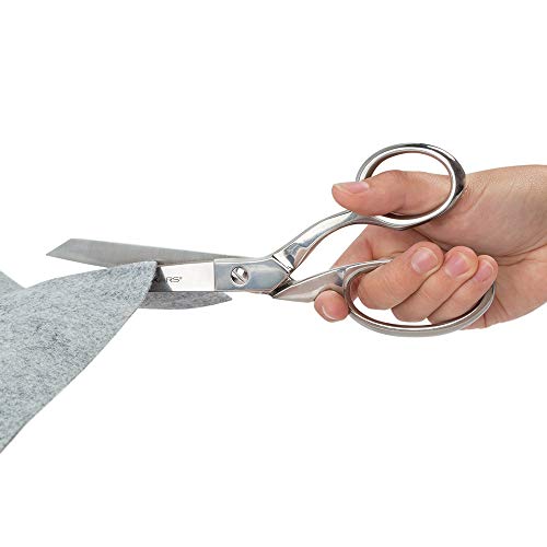 Fiskars Forged Scissors - 8" Stainless Steel - Paper and Fabric Scissors for Office, Arts, and Crafts - Silver - Image 5