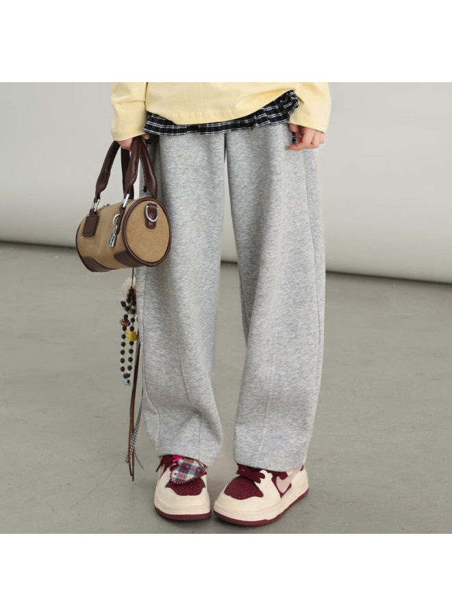 Luson Chen Dazhu Girls' Pants Spring And Autumn Thin Large Kids Sports Sweatpants Children's Casual Pants Stylish - Image 1