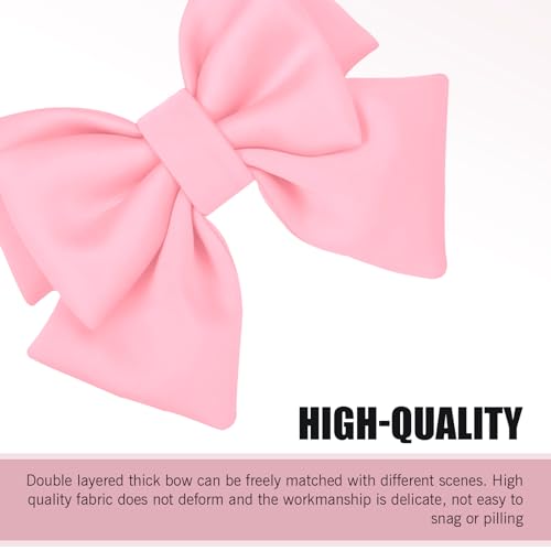 Merdege Bow Helmet Accessory, Removable Helmet Bow for Women, Cute Motorcycle and Electric Vehicle Decoration (Pink) - Image 3