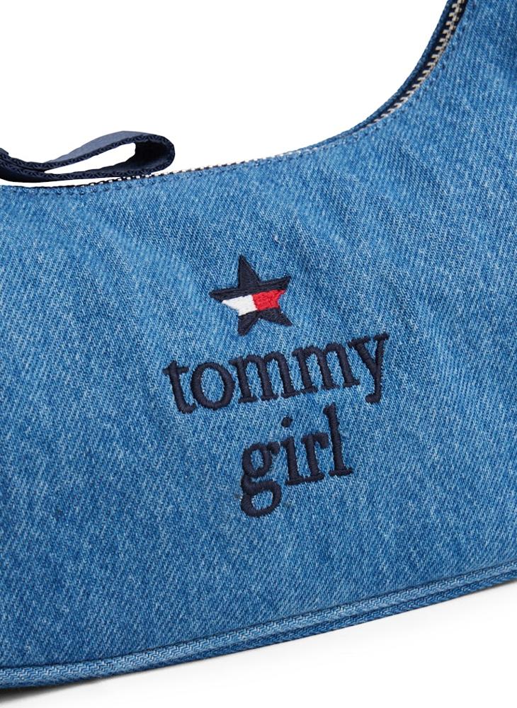 TOMMY JEANS Tommy Girl Logo Shoulder Bag - Image 4