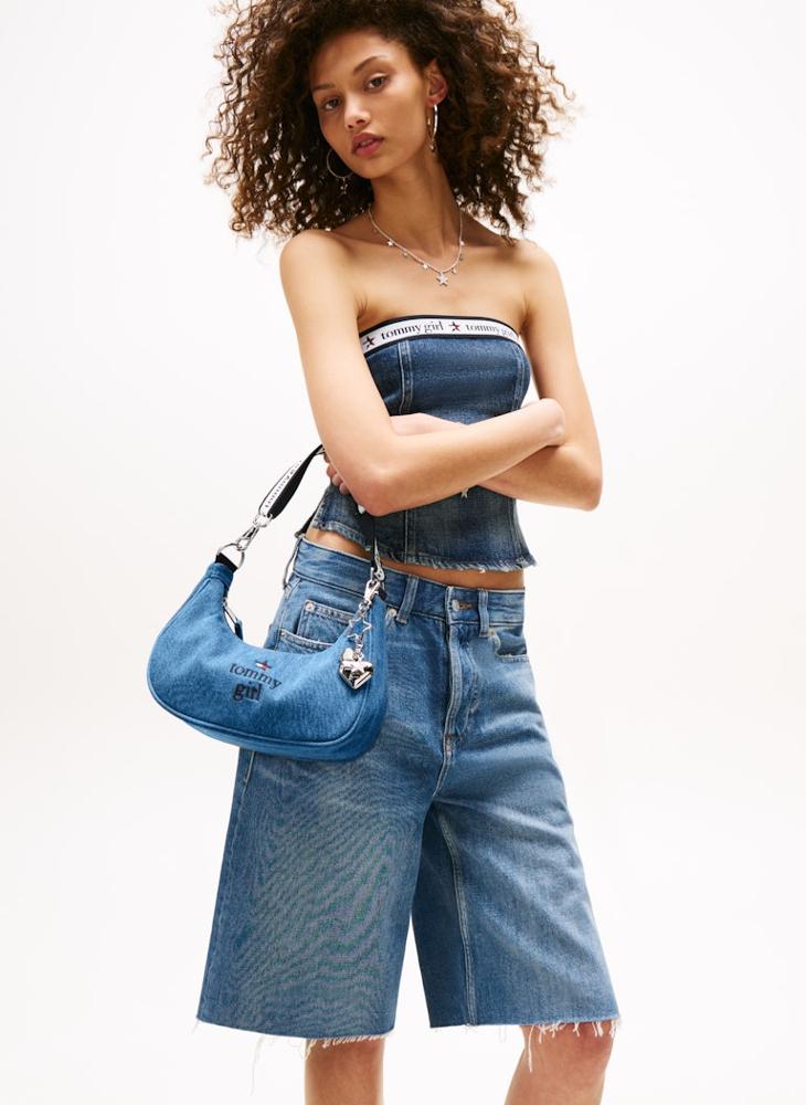 TOMMY JEANS Tommy Girl Logo Shoulder Bag - Image 1