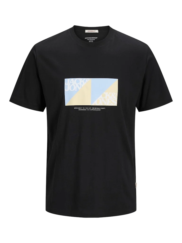 JACK & JONES Graphic Crew Neck Regular Fit T-Shirt