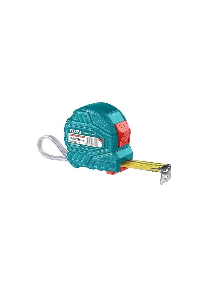 TOTAL - TOTAL Steel Measuring Tape 5m X 25mm TMT126352 - Image 1