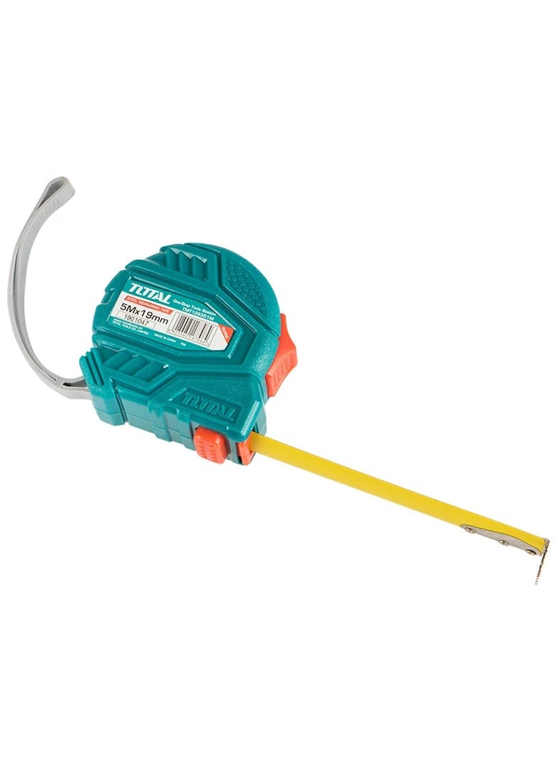 TOTAL - TOTAL Steel Measuring Tape 5m X 25mm TMT126352 - Image 1