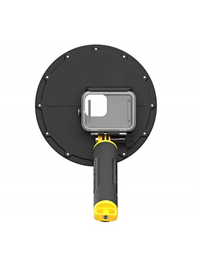Generic - 6'' Dome Port 30M Waterproof Housing Case with Floating Handle Trigger for GoPro Hero 9 Black Underwater Cover - Image 1