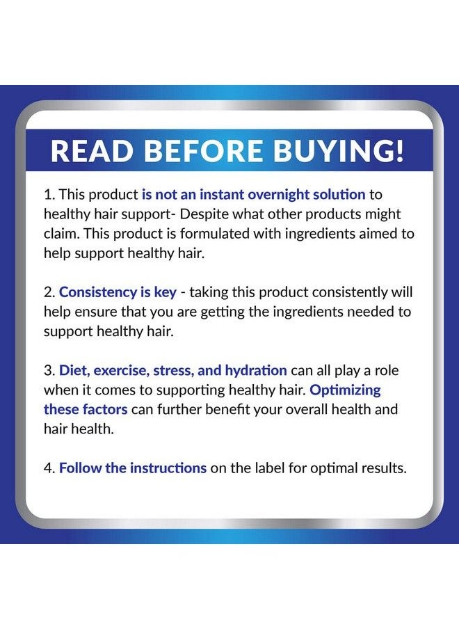 PURE RESEARCH - Dht Blocker Hair Growth Support Supplement - Supports Healthy Hair Growth Healthy Thick Strong Hair - Saw Palmetto + Hair Vitamins For Women & Men - May Support Healthy Dht Levels - Low Loss Capsules - Image 1