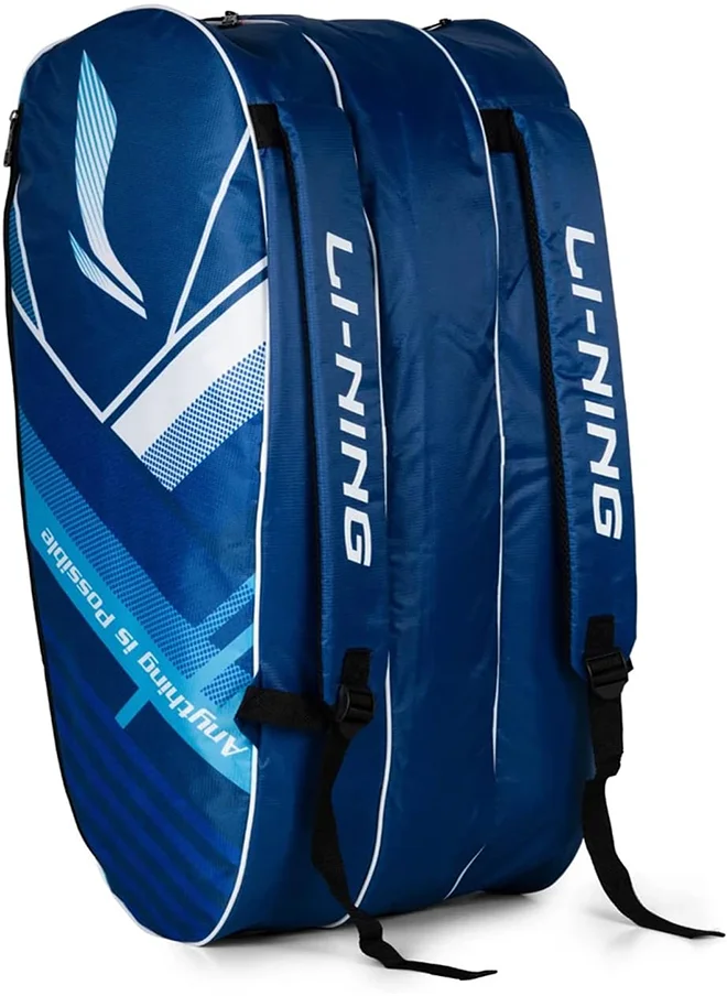 لي-نينج Abds837-3 Hustler Badminton Kit Bag, Blue