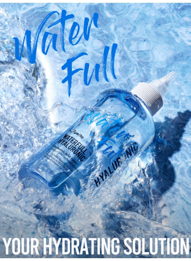 تونر Waterfull بحمض الهيالورونيك 250 مل | تونر مرطب ومنعش مع حمض الهيالورونيك لبشرة متوازنة ومشرقة - Image 3