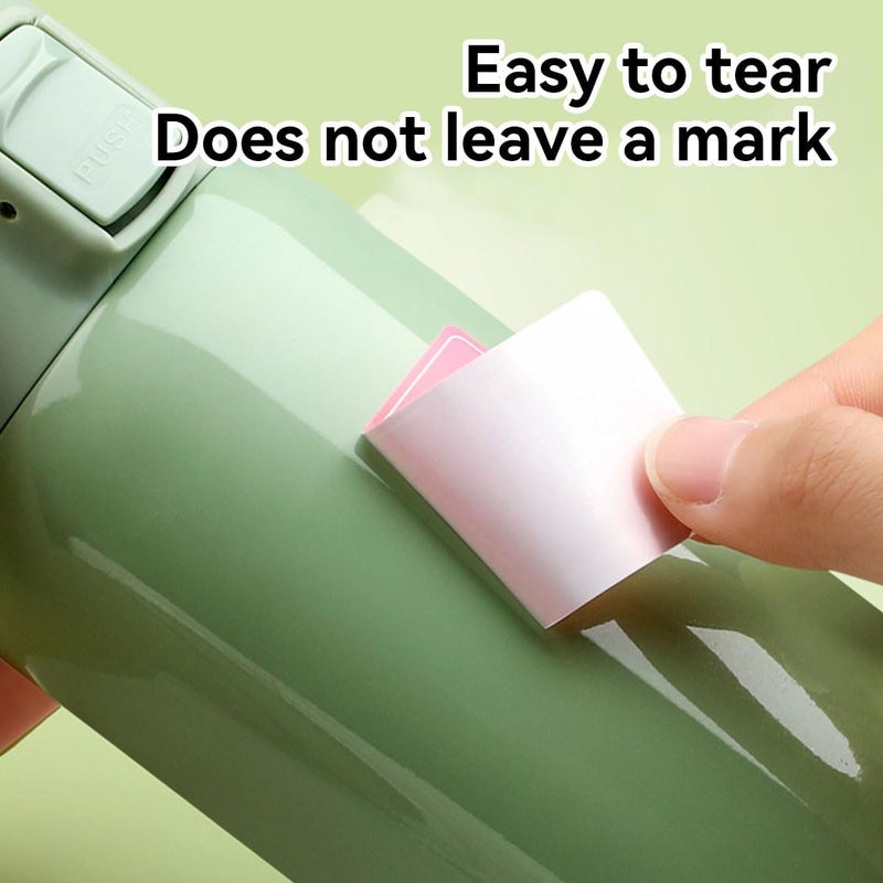 إي سي في في ملصقات زجاجات الحضانة، ملصقات الأسماء، 10 أوراق (160 قطعة)، ملصقات ذاتية اللصق مقاومة للماء لأكواب زجاجات الأطفال، موردو مدارس الأطفال، زجاجات الزيوت العطرية، حاويات التخزين، 15 × 30 مم - Image 3