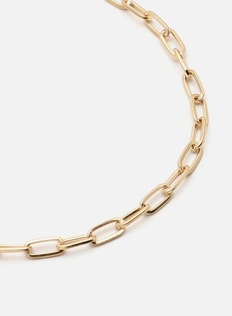 SOHI Link Artificial Chain Necklace Jewellery