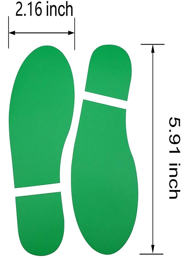 SKYCOOOOL 20 Pairs 40 Prints Green Kids Size Shoes Footprint Stickers Decals for Floor Wall Stairs to Guide Directions Celebrate St. Patrick's Day by SKYCOOOOL - Image 5