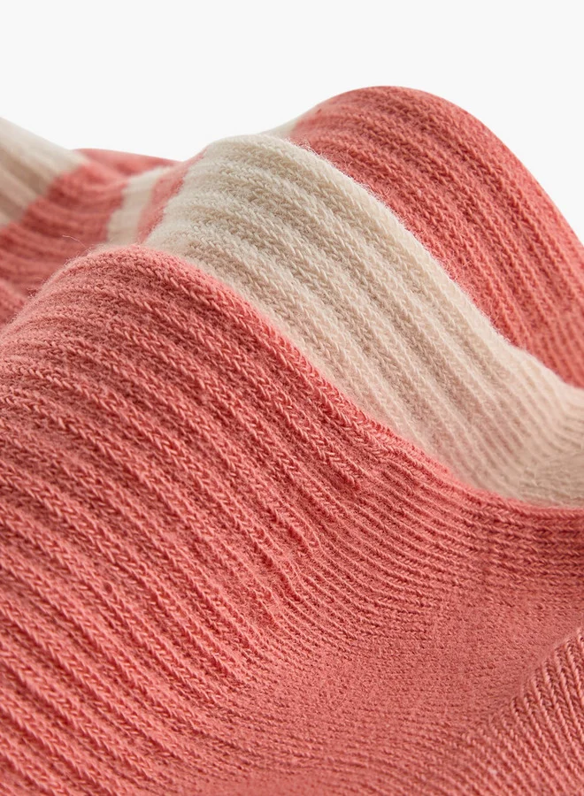 Disney  Minnie Mouse Print Crew Length Socks - Set of 3 for Women | Best Price UAE