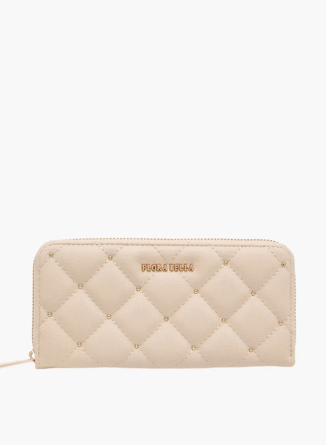 فلورا بيلا من شو إكسبرس Quilted Zip Around Wallet