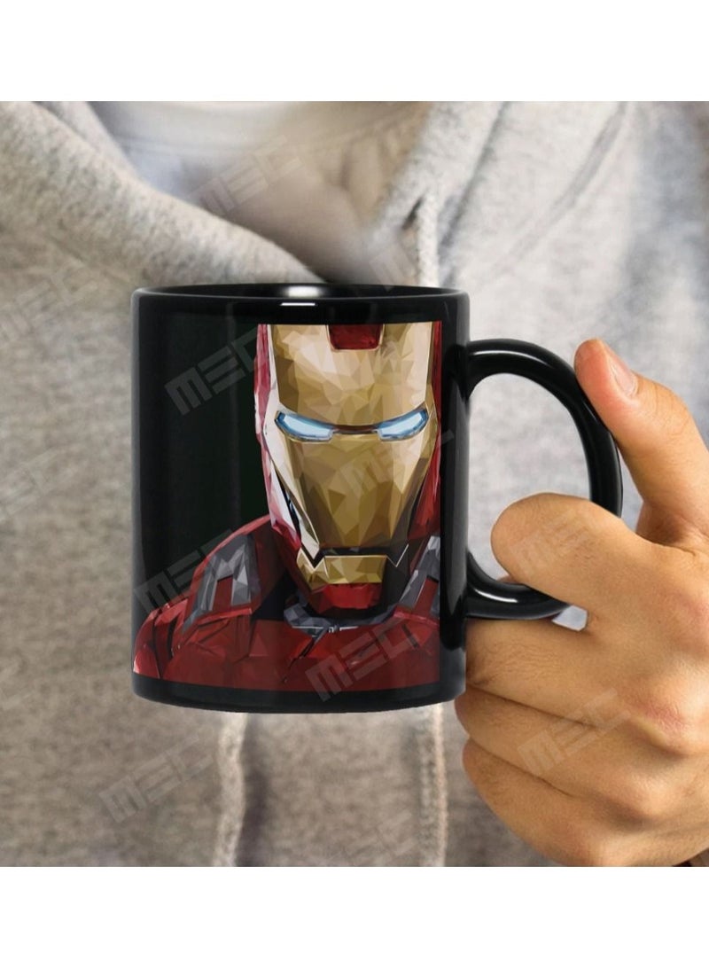 إم إي سي القهوة المطبوع 11 أونصة كستنائي المقبض - Image 3