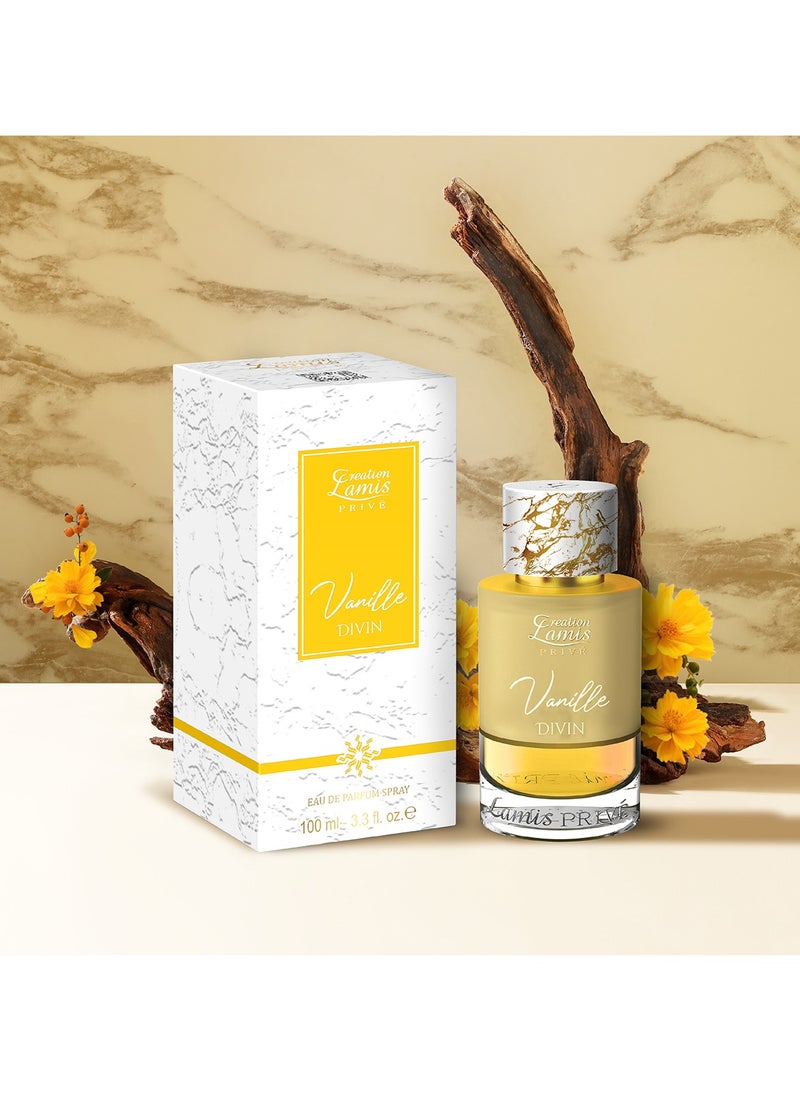 Creation Lamis Privé Vanille Divin Eau de Parfum Unisex 100ml  - Image 2
