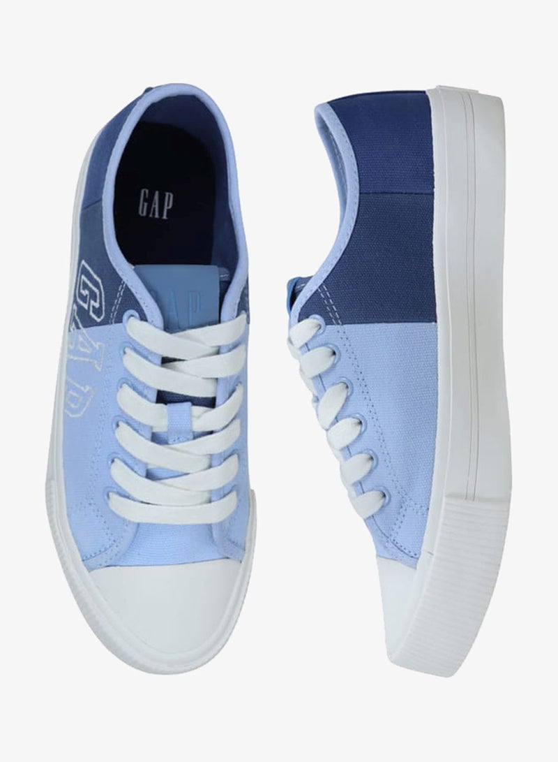 GAP Girls' Colourblock Sneakers with Lace-Up Closure - BALTIMORE - Image 2