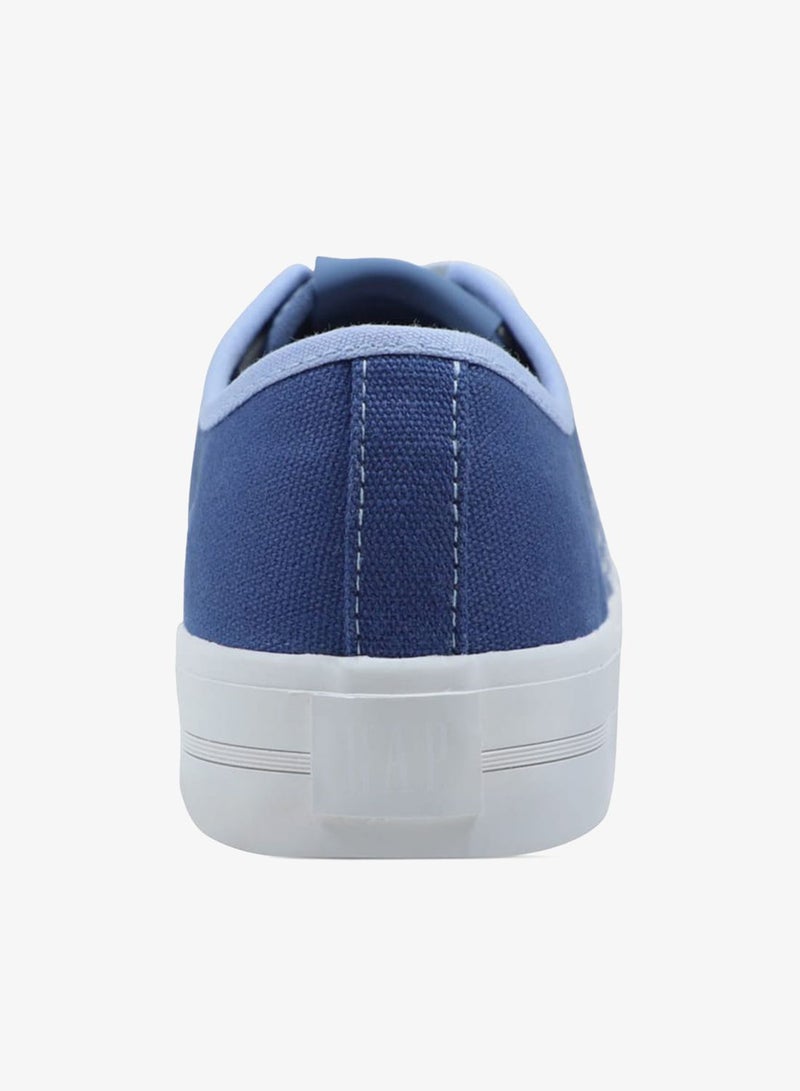 GAP Girls' Colourblock Sneakers with Lace-Up Closure - BALTIMORE - Image 3