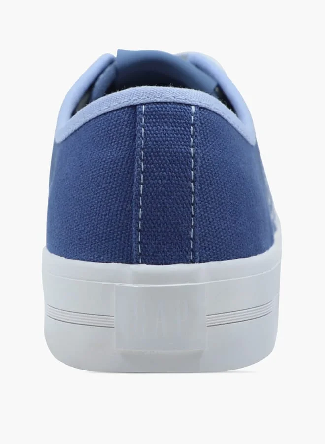 GAP Girls' Colourblock Sneakers with Lace-Up Closure - BALTIMORE