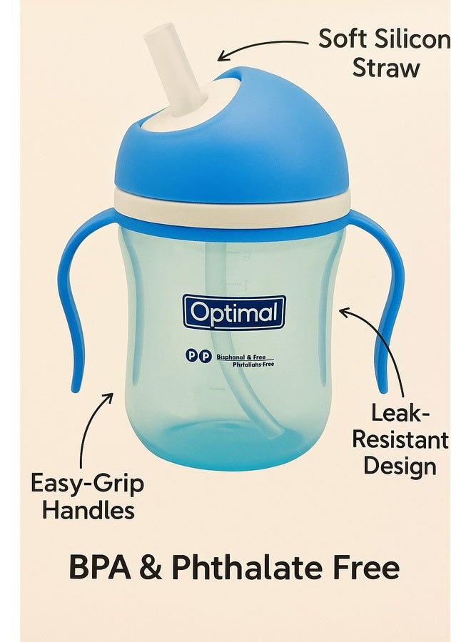 Optimal كوب تدريب مانع للانسكاب، وردي - Image 4