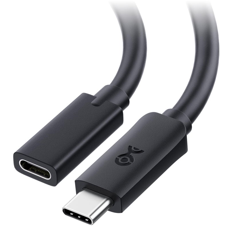 Cable Matters 40Gbps USB 4 Extension Cable - 1.6ft / 0.5m, Supports [8K@60Hz/4K@240Hz Video, 240W Charging, 40Gbps Data Transfer] USB C Extension Cable, Thunderbolt 4/5, Nintendo Switch 2 Compatible - Image 1
