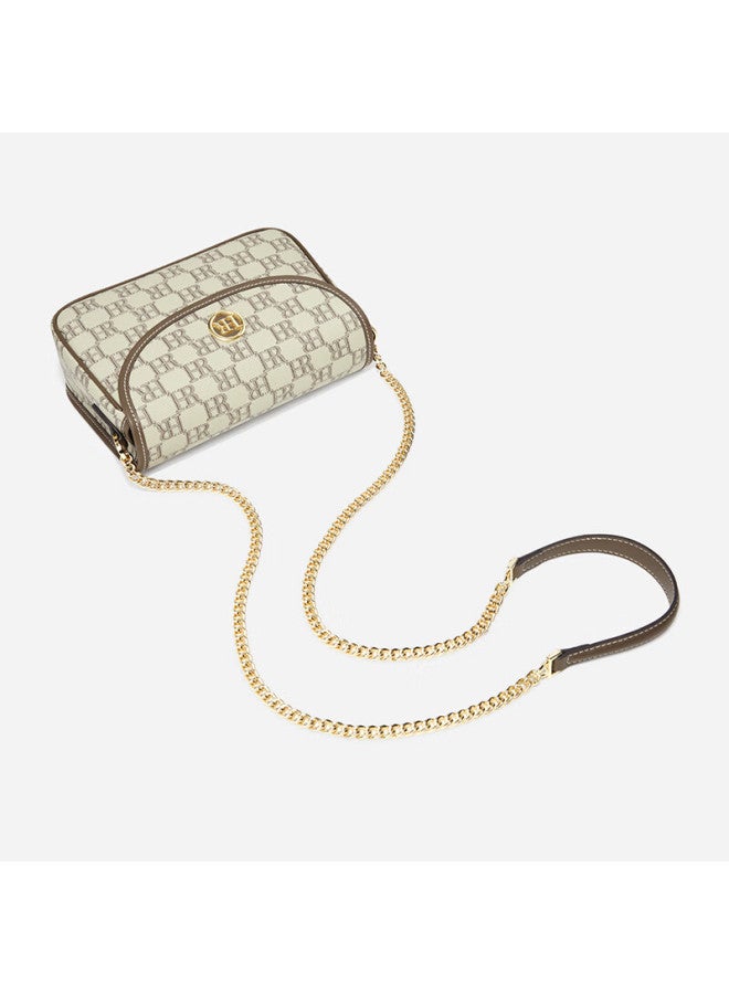 Hr Handbag Women's Printed Chain Bag Shoulder Crossbody Bag Versatile Casual Phone Pouch Birthday Gift - Image 4