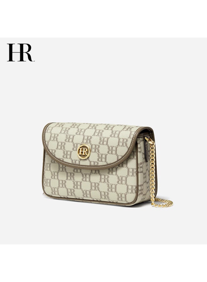 Hr Handbag Women's Printed Chain Bag Shoulder Crossbody Bag Versatile Casual Phone Pouch Birthday Gift - Image 2