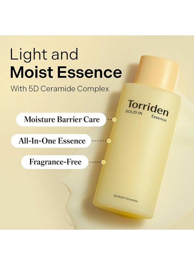 Torriden SOLID IN 5D Multi Ceramide Essence – Lightweight All-Day Moisture Barrier Serum for Dry Sensitive Skin - Image 2